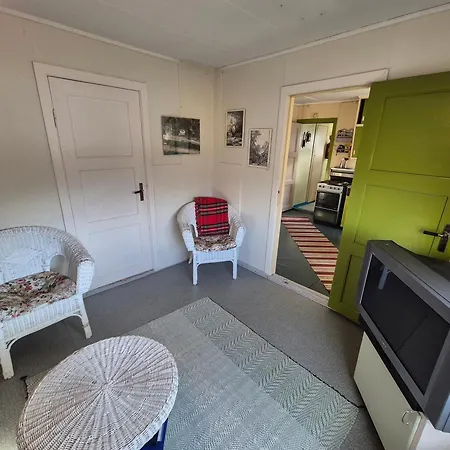 Sjarmerende 50-tallshus Med Utsikt Og Ro 度假居 Olderdalen