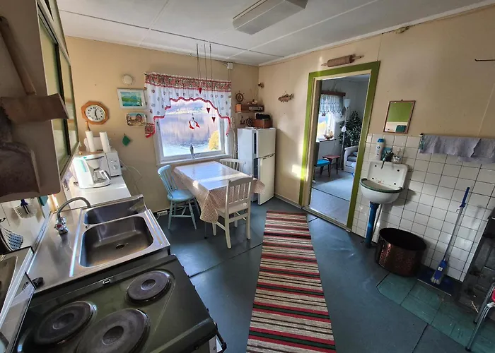 בית נופש Sjarmerende 50-tallshus Med Utsikt Og Ro *